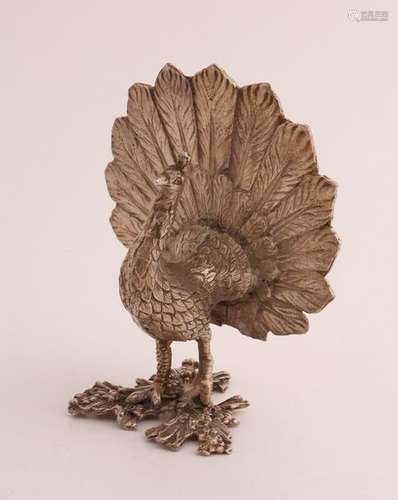 Silver miniature, Peacock