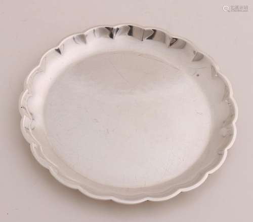 Silver miniature tray, Germany