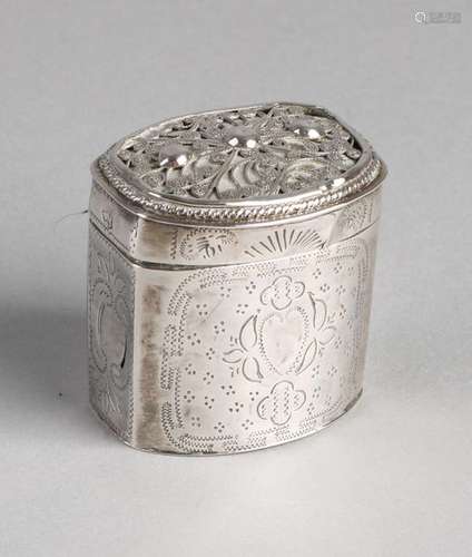 Silver loderein box,