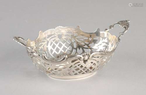 Silver bonbon dish