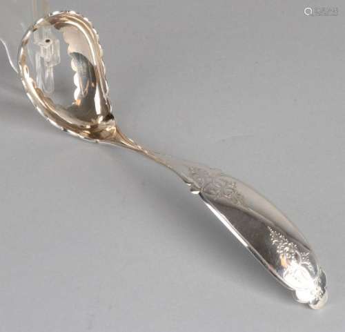 Silver egg spoon