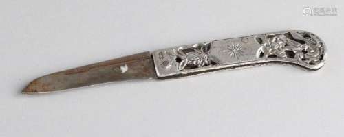 Frisian silver pocket knife, 1817