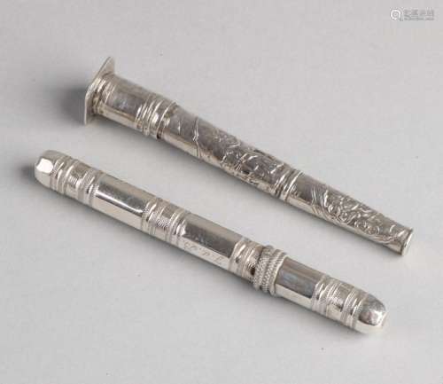 2 silver needles, 1830
