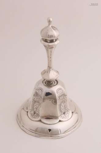 Silver table bell, 1864
