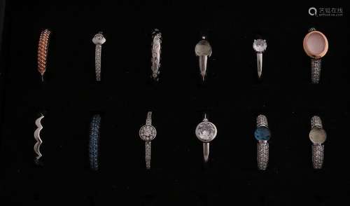 12 New Ti Sento rings