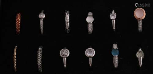 12 New Ti Sento rings