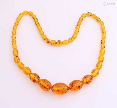 Amber necklace