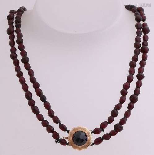 Garnet necklace