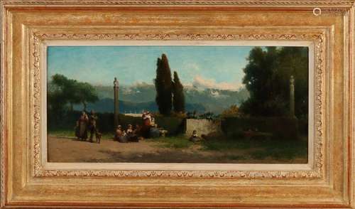 Karel Frans Philippeau, Italian landscape