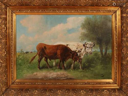 H. Schouten, Landscape with cows