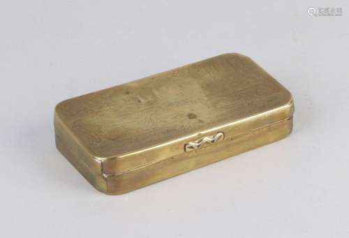 Copper tobacco box