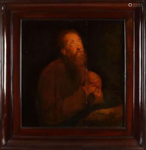 Attributed N. Pieneman, Praying man