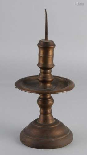 17th 18th century pen candlestick