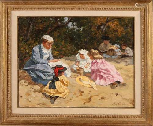 A. Karssen, Children playing