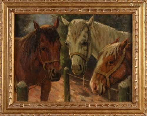 Evert Rabbers, Three horses resting