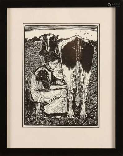 Jan Mankes, Milking farmer's wife