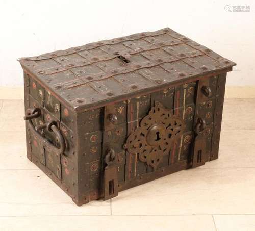 17th century money box