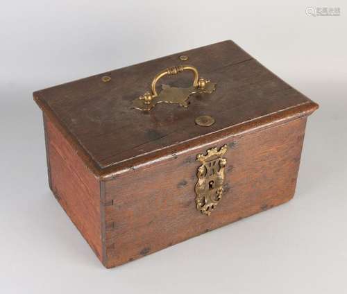 18th century document box