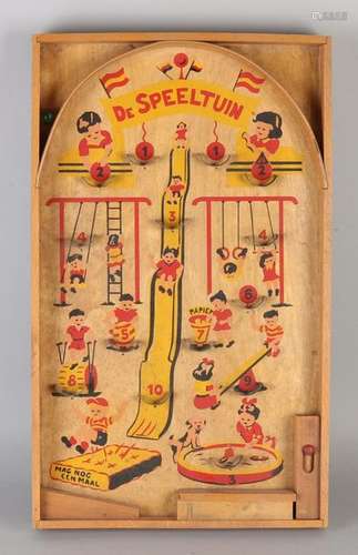 Old Dutch marble game, 1930