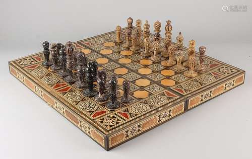 Eastern chess game (soapstone)