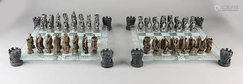 2x Dragon chess set