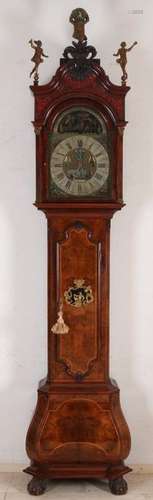 18th century Amsterdam grandfather clock