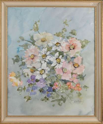 A. Thierry, Flower Still Life