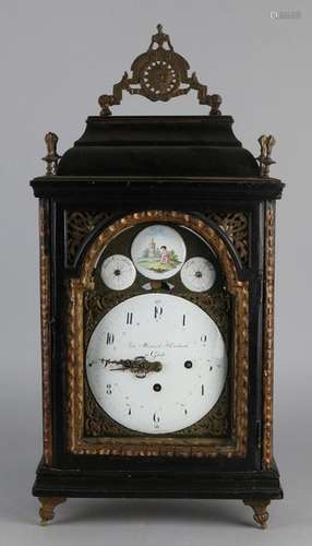 18th century Viennese table clock