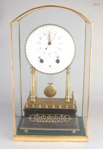 Clock under bell jar