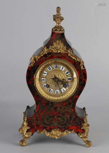 French boulle mantel clock