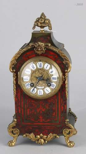 French boulle mantel clock