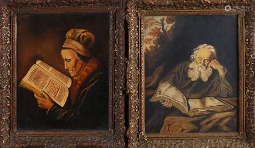 2x Not signed, Wijsheer + mother of Rembrandt