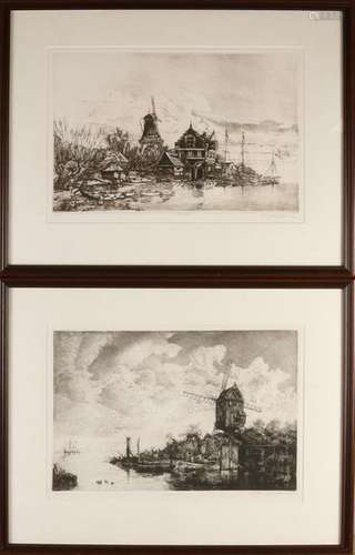 2x J. Van Rijsewijk, Patriciers / Blokmolen