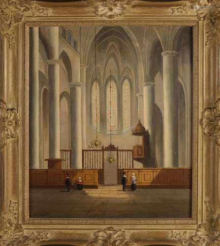 Broekman, Church interior