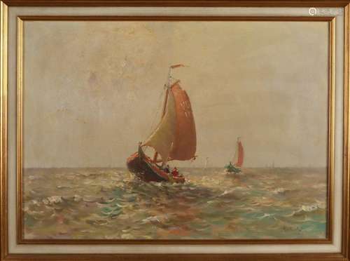 A. Van Gilst, Volendam fishing boats