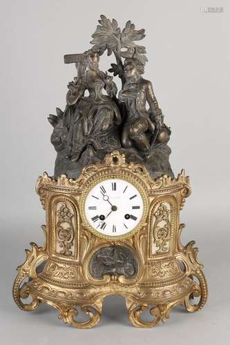 Antique French mantel clock, 1860