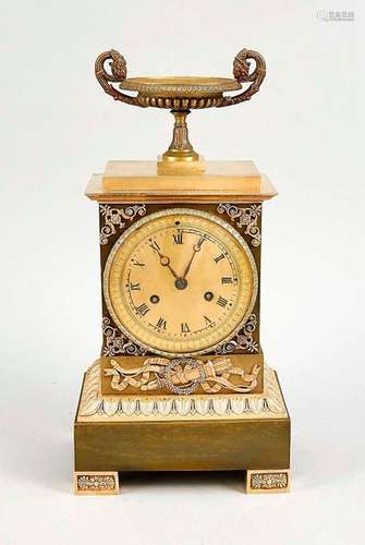 Empire mantel clock