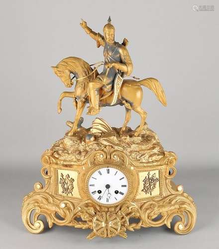 French mantel clock, 1840