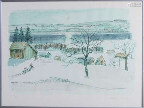 WT Haettenschweiler, German winter landscape