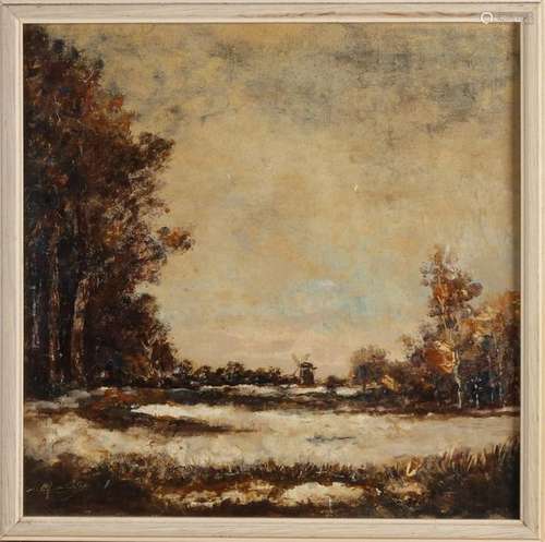 CJ van der Aa, Twente winter view