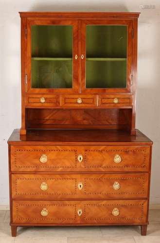 Louis Seize display cabinet top cabinet, 1780