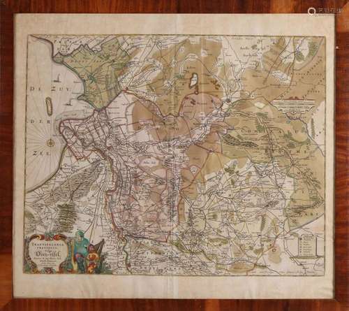 17th 18th century Dutch map