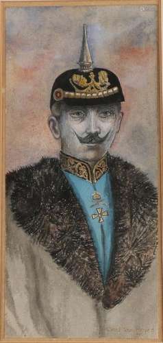 G. Von Meyen, Portrait Kaiser Wilhelm