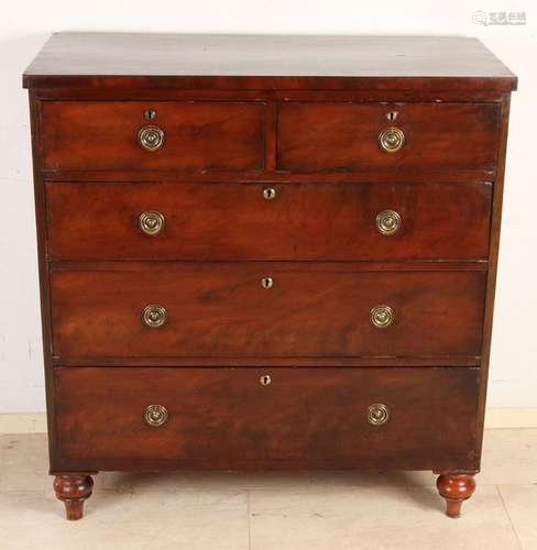 English chest of drawers