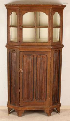 Antique Amelander? display cabinet