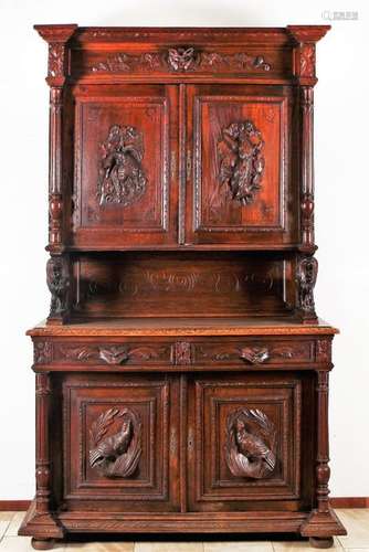 French hunting sideboard, 1880