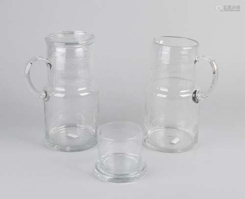 Set of ground jugs