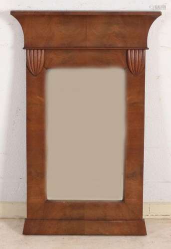 Mahogany Empire mirror