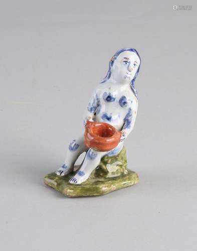 17th 18th Century Delft Fayence figure