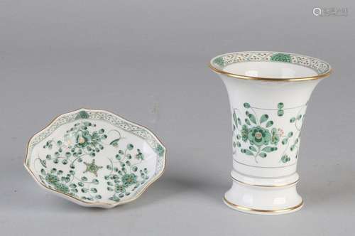 2x German Meissen porcelain